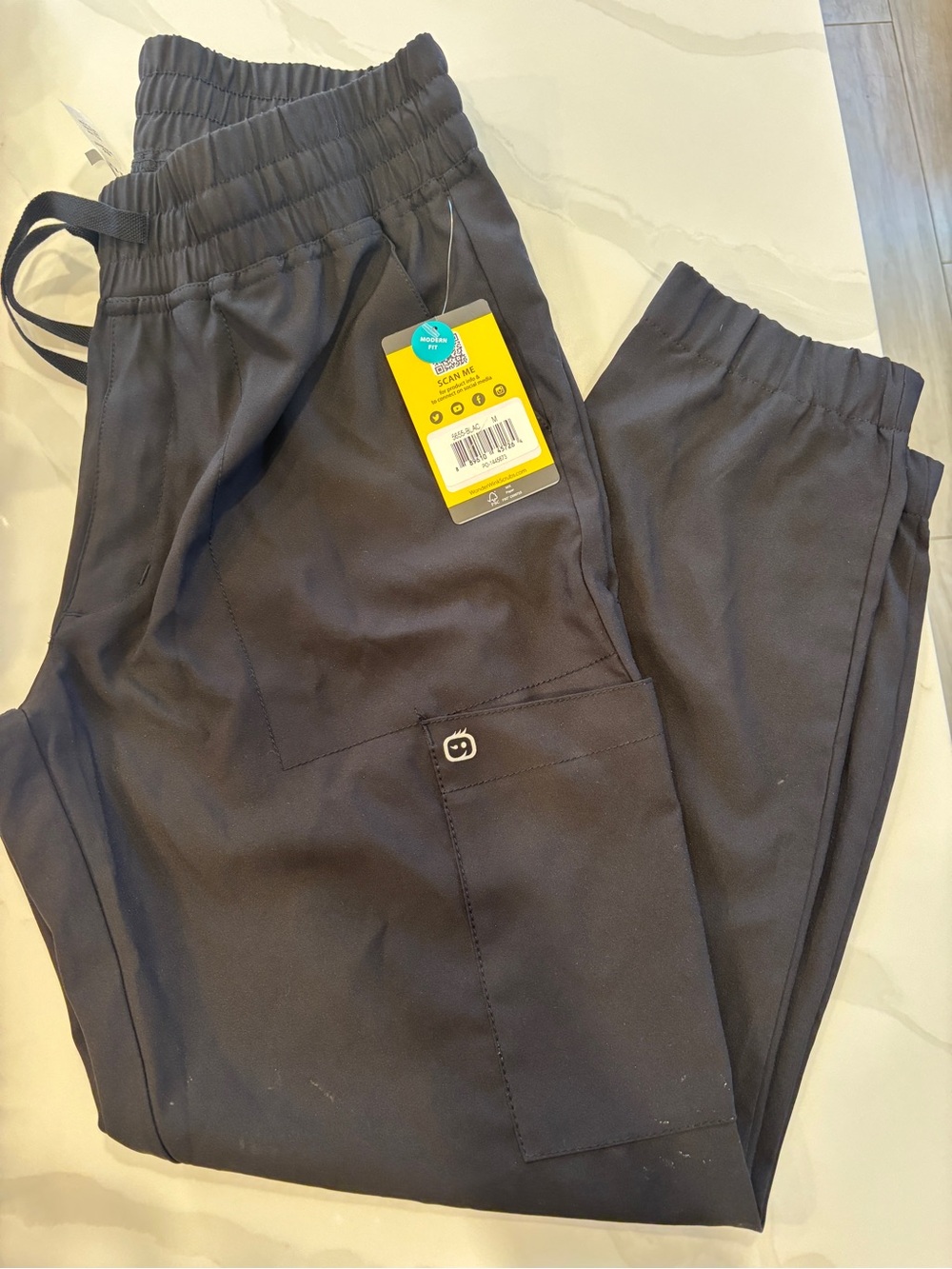 Men's Cargo Jogger Scrubs Pant Size Medium